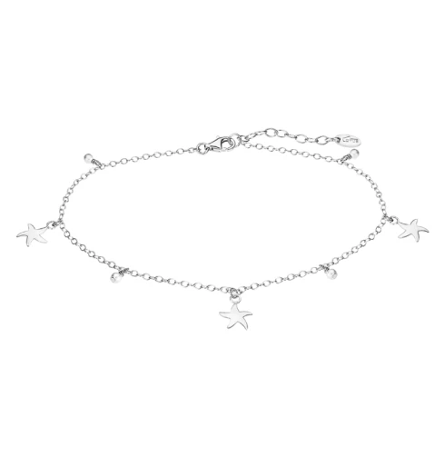 Дамски гривна от 925 Сребро - с форма Звезда - - Сив