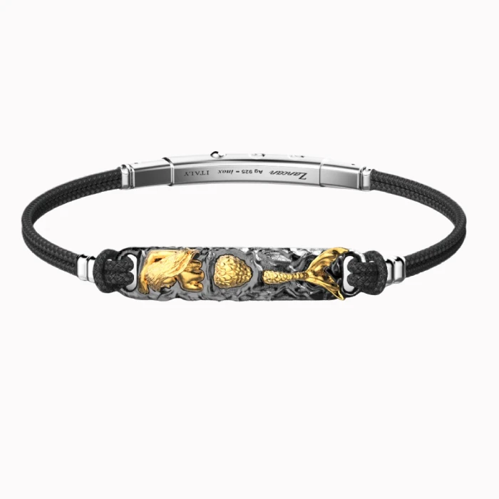 Мъжки гривна от Сребро - с форма Други