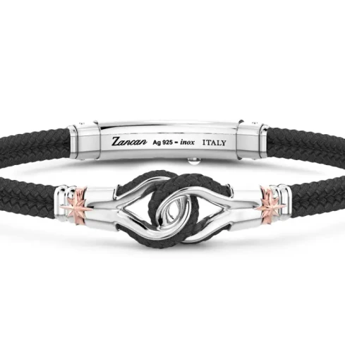 Мъжки гривна от 925 Сребро - с форма