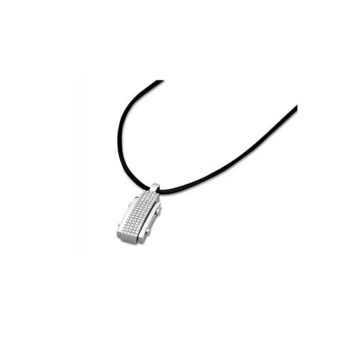 Мъжки колие от 316l Медицинска стомана - с форма Геометрия - - Сив