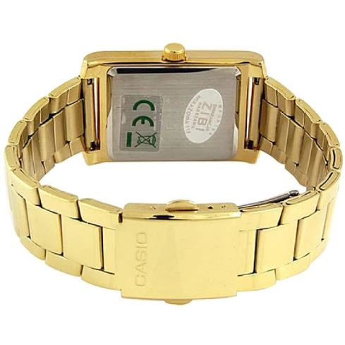 Дамски ръчен часовник с кварцов механизъм - корпус от Стомана - Стоманена верижка - цвят Сребрист Злато