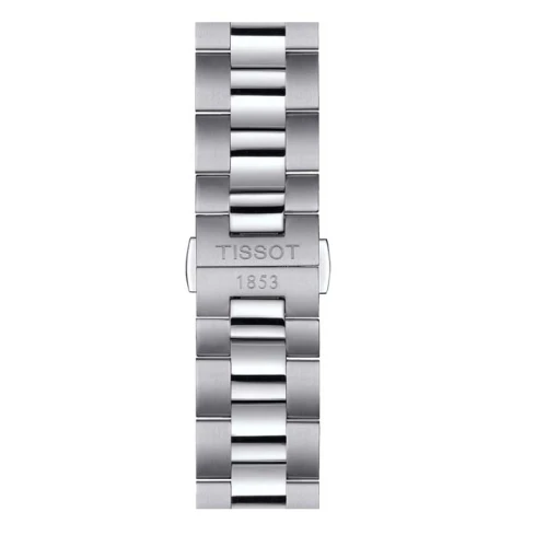 Мъжки ръчен часовник с автоматичен механизъм - корпус от Стомана - Стоманена верижка - цвят Син Сив