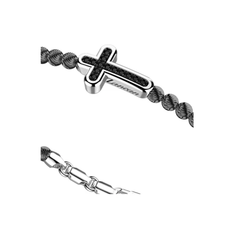 Мъжки гривна от 925 Сребро - с форма - Шпинел