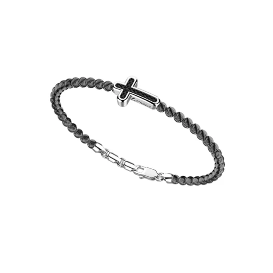 Мъжки гривна от 925 Сребро - с форма - Шпинел