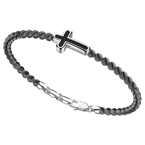 Мъжки гривна от 925 Сребро - с форма - Шпинел