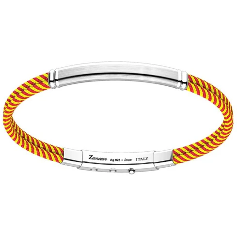 Мъжки гривна от 925 Сребро - с форма Други - - Стомана / Сребро