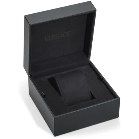 Мъжки ръчен часовник с кварцов механизъм - корпус от Стомана - Стоманена верижка - цвят Бял Злато