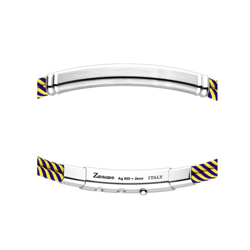 Мъжки гривна от 925 Сребро - с форма Други - - Стомана / Сребро