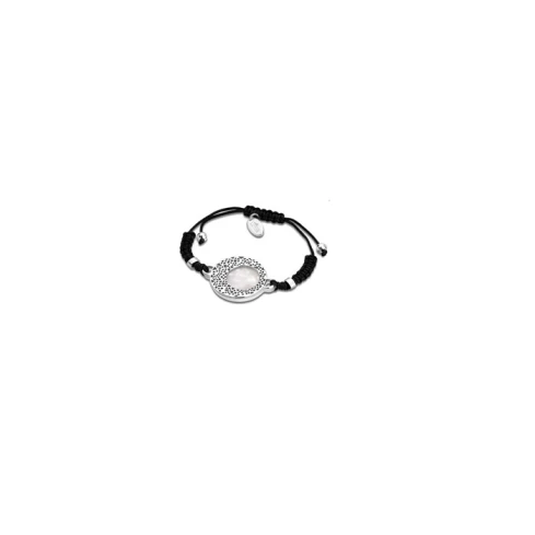 Дамски гривна от 316l Медицинска стомана - с форма Геометрия - - Черен