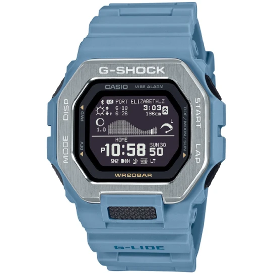 Мъжки ръчен часовник с кварцов механизъм - корпус от Полимер - Полимер - цвят Син Черен