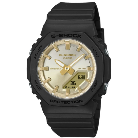 Дамски ръчен часовник с кварцов механизъм - корпус от Стомана - Полимер - цвят Злато Сив