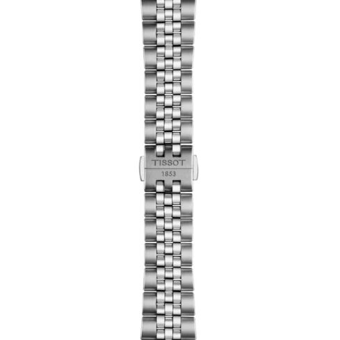 Мъжки ръчен часовник с автоматичен механизъм - корпус от Стомана - Стоманена верижка - цвят Черен Сив