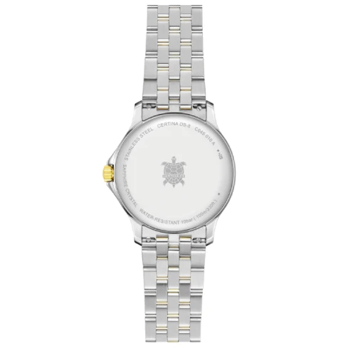 Дамски ръчен часовник с кварцов механизъм - корпус от Стомана - Стоманена верижка - цвят Сребрист Сив