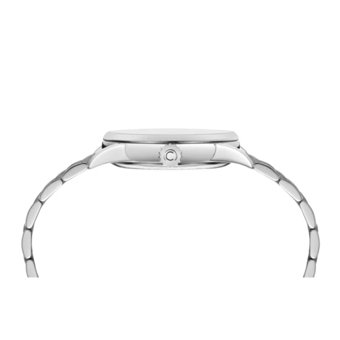 Мъжки ръчен часовник с автоматичен механизъм - корпус от Стомана - Стоманена верижка - цвят Син Сив