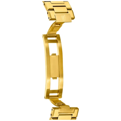 Мъжки ръчен часовник с автоматичен механизъм - корпус от Стомана - Стоманена верижка - цвят Шампанско Злато