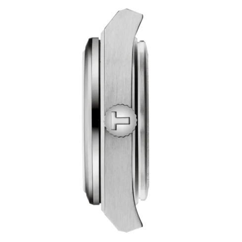 Дамски ръчен часовник с кварцов механизъм - корпус от Стомана - Стоманена верижка - цвят Черен Сив