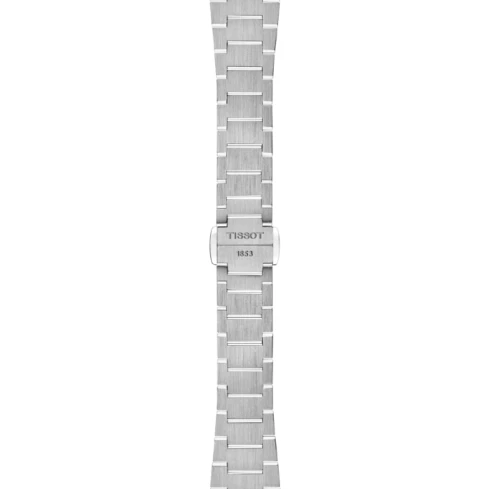 Дамски ръчен часовник с кварцов механизъм - корпус от Стомана - Стоманена верижка - цвят Син Сив