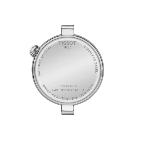 Дамски ръчен часовник с кварцов механизъм - корпус от Стомана - Стоманена верижка - цвят Седеф Сив