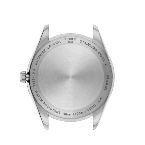 Мъжки ръчен часовник с кварцов механизъм - корпус от Стомана - Стоманена верижка - цвят Зелен Сив