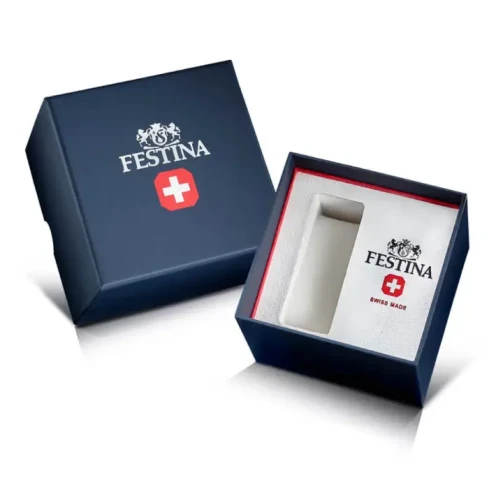 Мъжки ръчен часовник с автоматичен механизъм - корпус от Стомана - Стоманена верижка - цвят Син Сив