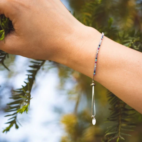 Дамски от 925 Сребро - с форма Други - - Розов