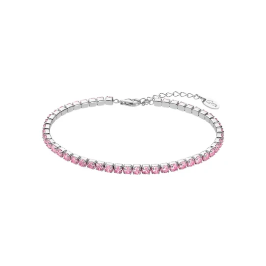 Дамски гривна от 925 Сребро - с форма Други - - Розов