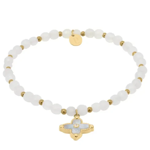 Дамски гривна от Медицинска стомана - с форма - - Златно покритие