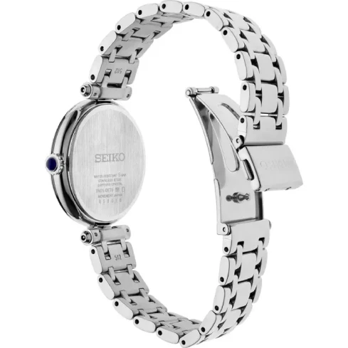 Мъжки ръчен часовник с кварцов механизъм - корпус от Стомана - Стоманена верижка - цвят Лилав Сив