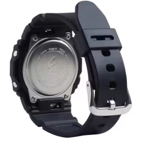 Мъжки ръчен часовник с кварцов механизъм - корпус от Полимер - Полимер - цвят Черен Черен