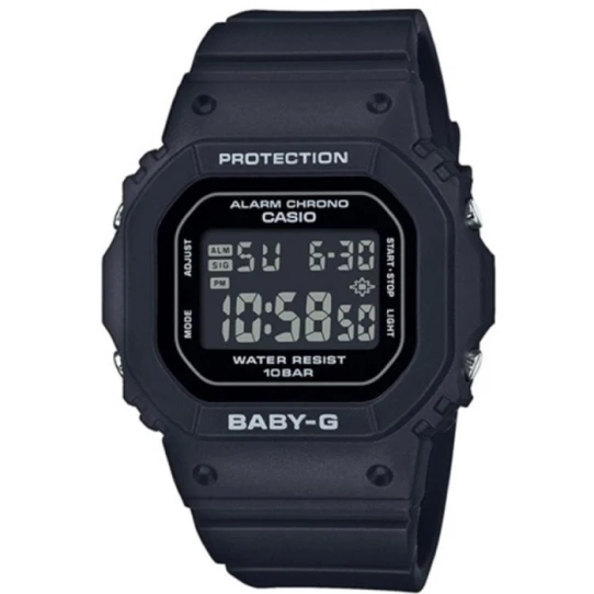 Мъжки ръчен часовник с кварцов механизъм - корпус от Полимер - Полимер - цвят Черен Черен