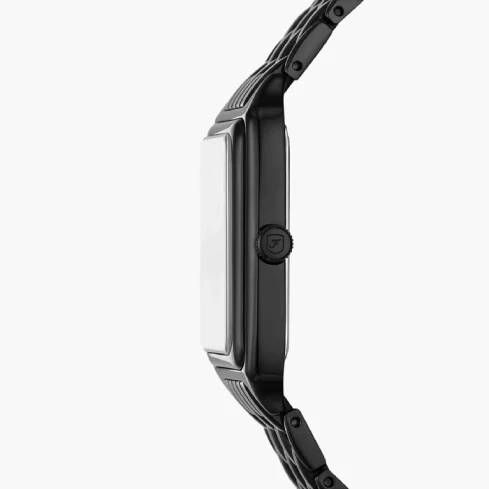 Дамски ръчен часовник с кварцов механизъм - корпус от Стомана - Стоманена верижка - цвят Седеф