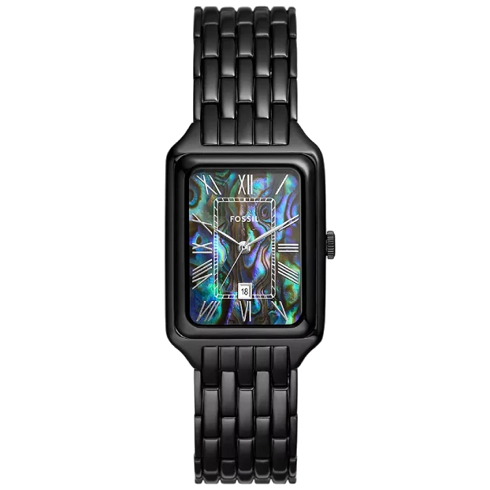 Дамски ръчен часовник с кварцов механизъм - корпус от Стомана - Стоманена верижка - цвят Седеф