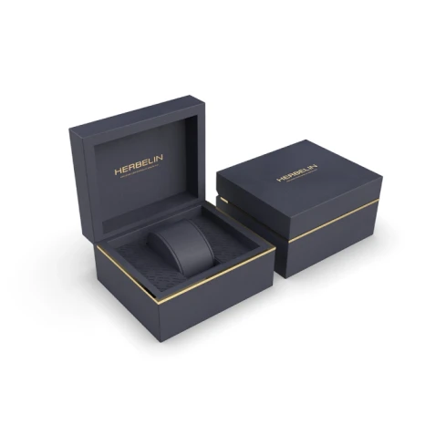 Мъжки ръчен часовник с автоматичен механизъм - корпус от Стомана - FKM - цвят Зелен Черен