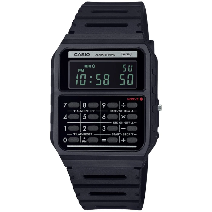 Унисекс ръчен часовник с кварцов механизъм - корпус от Полимер - Полимер - цвят Сив Черен