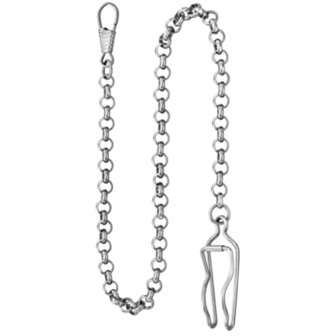 Мъжки ръчен часовник с кварцов механизъм - корпус от Стомана - цвят Бял