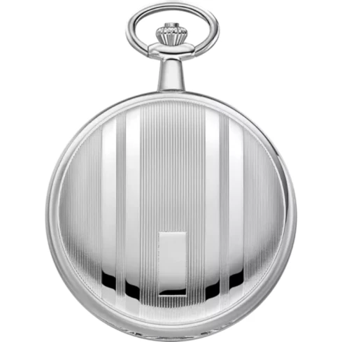 Мъжки ръчен часовник с кварцов механизъм - корпус от Стомана - цвят Бял