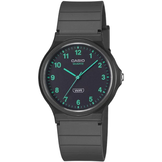 Унисекс ръчен часовник с кварцов механизъм - корпус от Полимер - Полимер - цвят Черен Черен