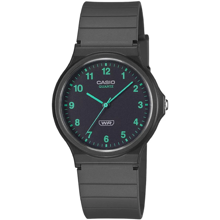 Унисекс ръчен часовник с кварцов механизъм - корпус от Полимер - Полимер - цвят Черен Черен