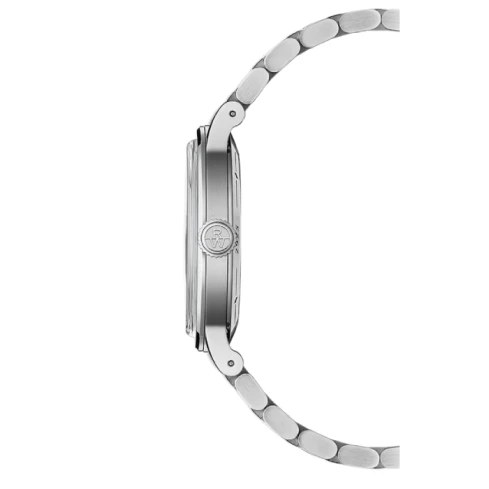 Мъжки ръчен часовник с автоматичен механизъм - корпус от Стомана - Стоманена верижка - цвят Черен Сив