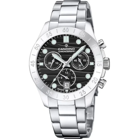 Дамски ръчен часовник с кварцов механизъм - корпус от Стомана - Стоманена верижка - цвят Тюркоаз Сив