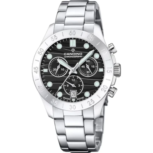 Дамски ръчен часовник с кварцов механизъм - корпус от Стомана - Стоманена верижка - цвят Тюркоаз Сив