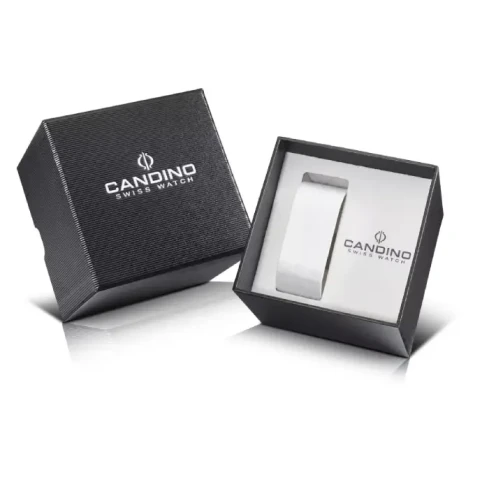 Дамски ръчен часовник с кварцов механизъм - корпус от Стомана - Стоманена верижка - цвят Седеф Сив