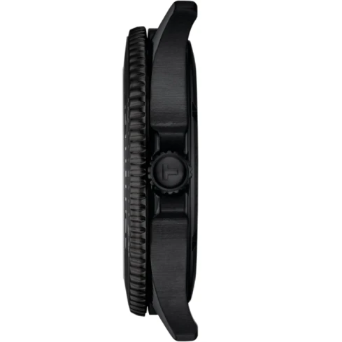 Мъжки ръчен часовник с кварцов механизъм - корпус от Стомана - Стоманена верижка - цвят Зелен Черен