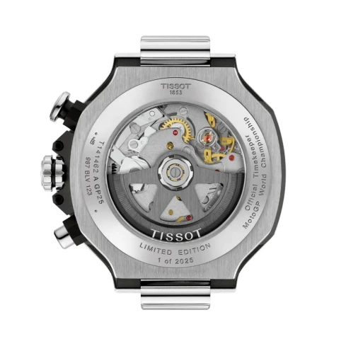 Мъжки ръчен часовник с автоматичен механизъм - корпус от Стомана - Силиконова каишка - цвят Скелетон Черен