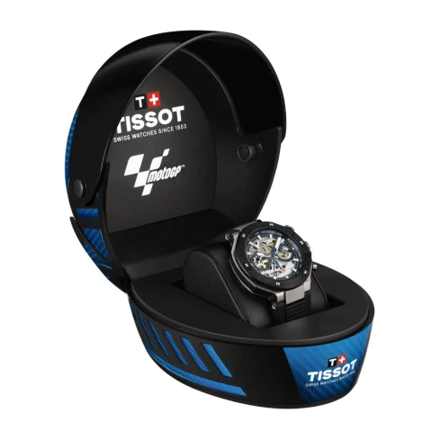 Мъжки ръчен часовник с автоматичен механизъм - корпус от Стомана - Силиконова каишка - цвят Скелетон Черен