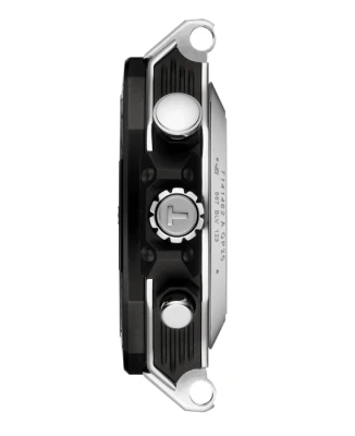 Мъжки ръчен часовник с автоматичен механизъм - корпус от Стомана - Силиконова каишка - цвят Скелетон Черен