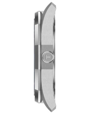 Мъжки ръчен часовник с кварцов механизъм - корпус от Стомана - Стоманена верижка - цвят Син Сив