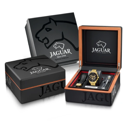 Мъжки ръчен часовник с кварцов механизъм - корпус от Стомана - Стоманена верижка - цвят Черен Сив