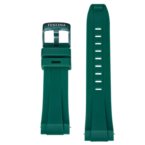 Мъжки ръчен часовник с кварцов механизъм - корпус от Стомана - Стоманена верижка - цвят Зелен Зелен