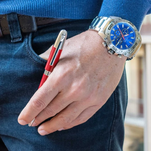 Химикалка - Унисекс - Червен